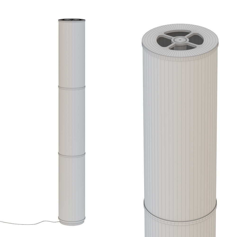 VIDJA Floor lamp 3D model_1