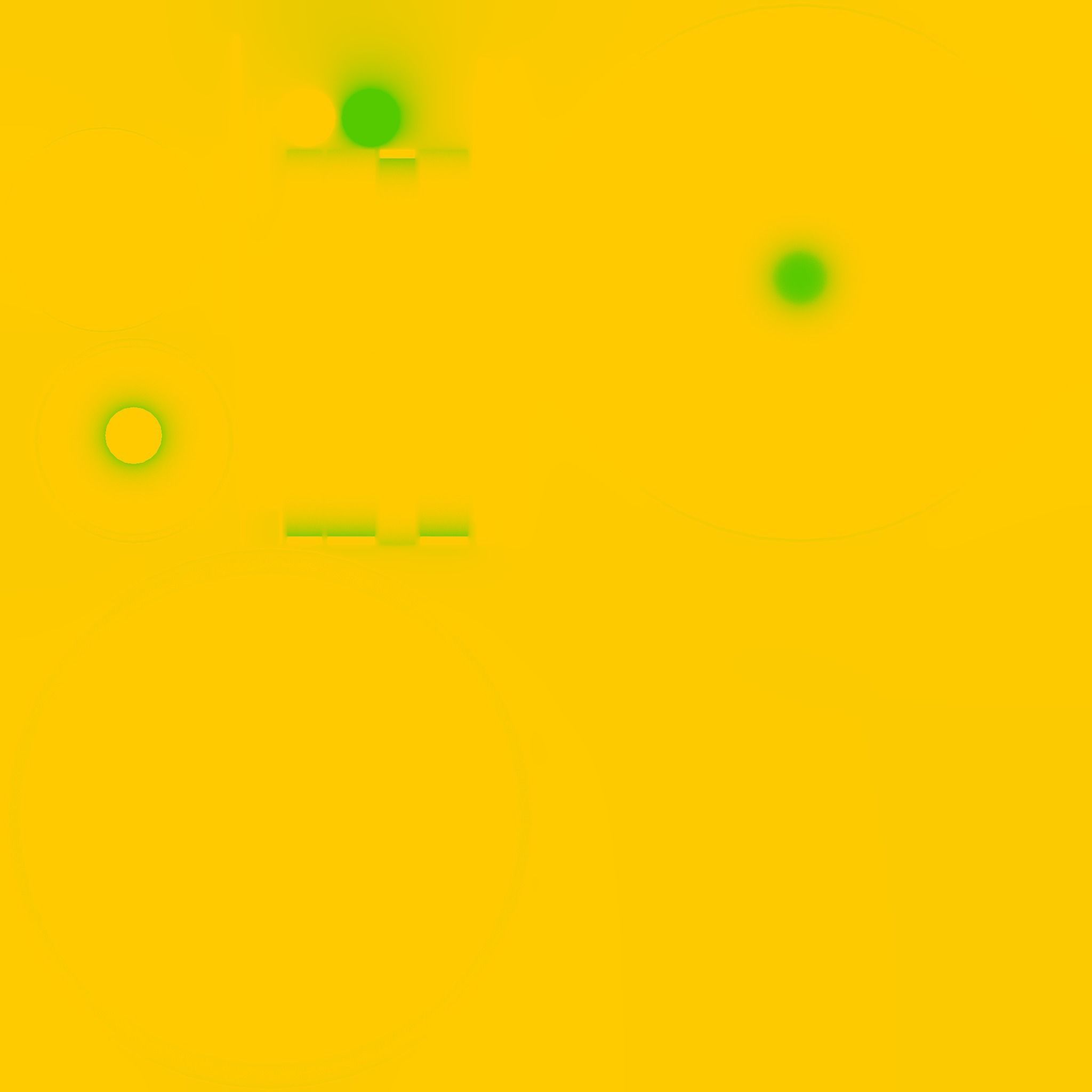 Table round Low-poly 3D model_5