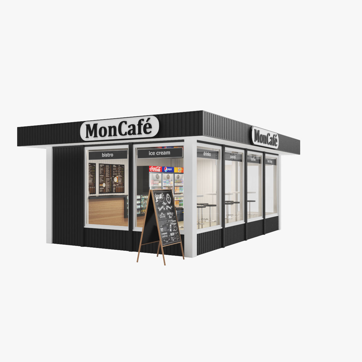 MonCafe 3D model_5