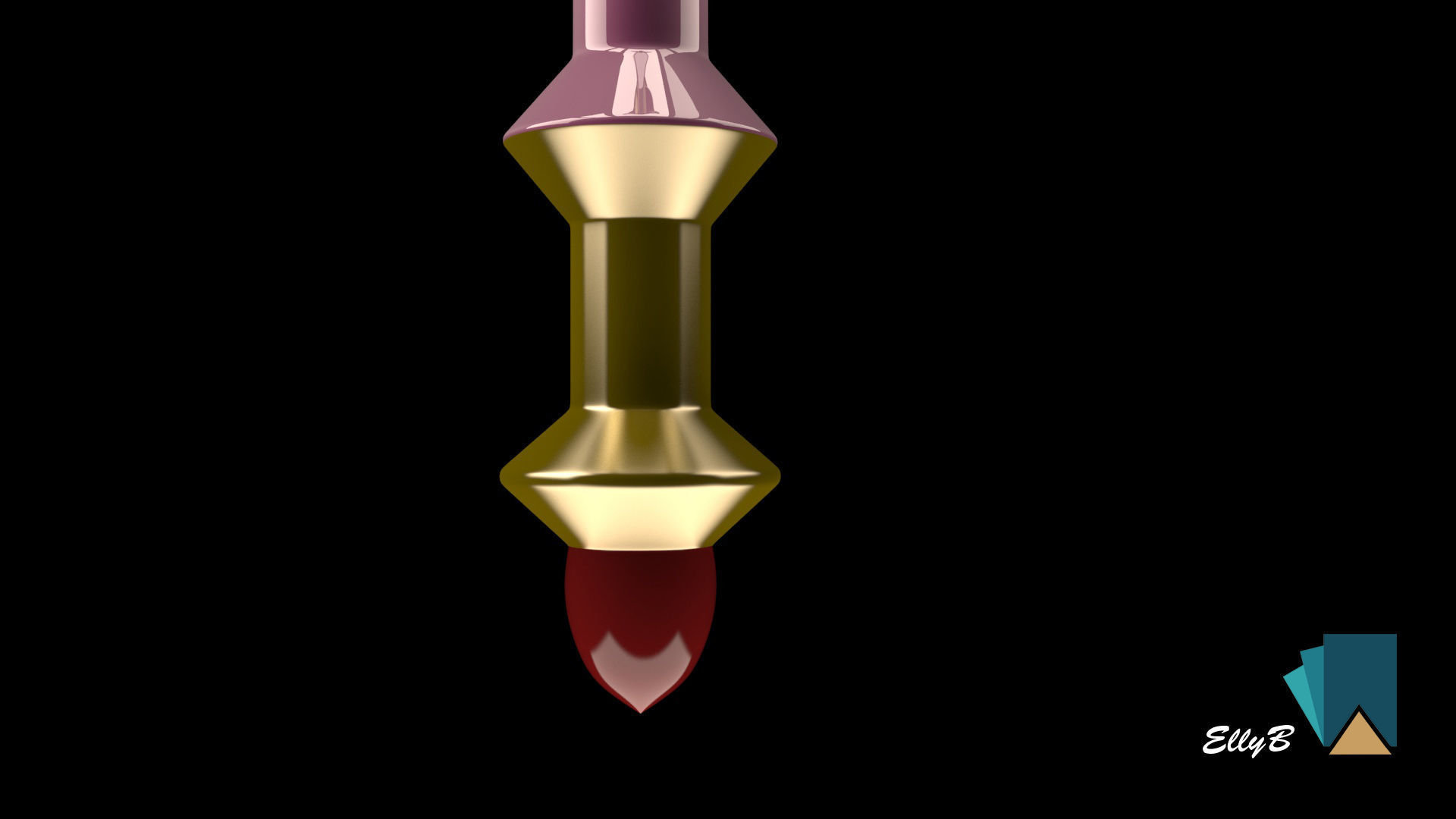 Long Scepter Sakura 3D model_4