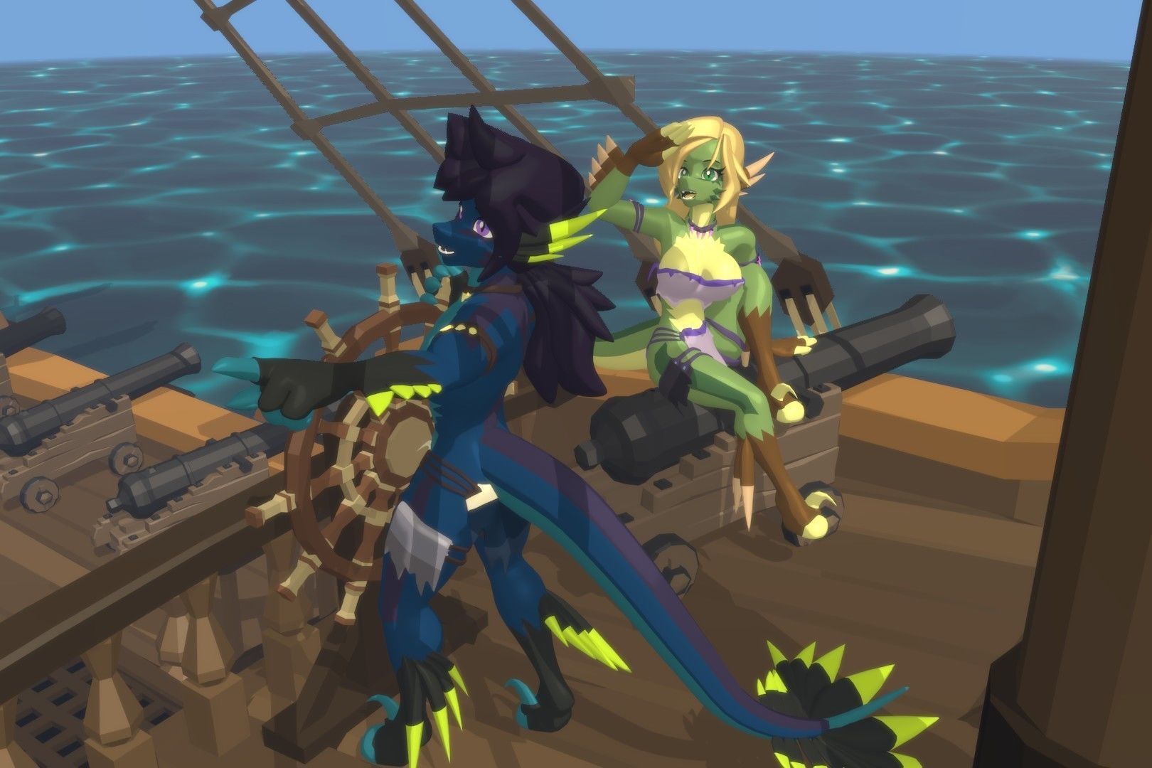 Acheron Raptor Clean Low-poly 3D model_2