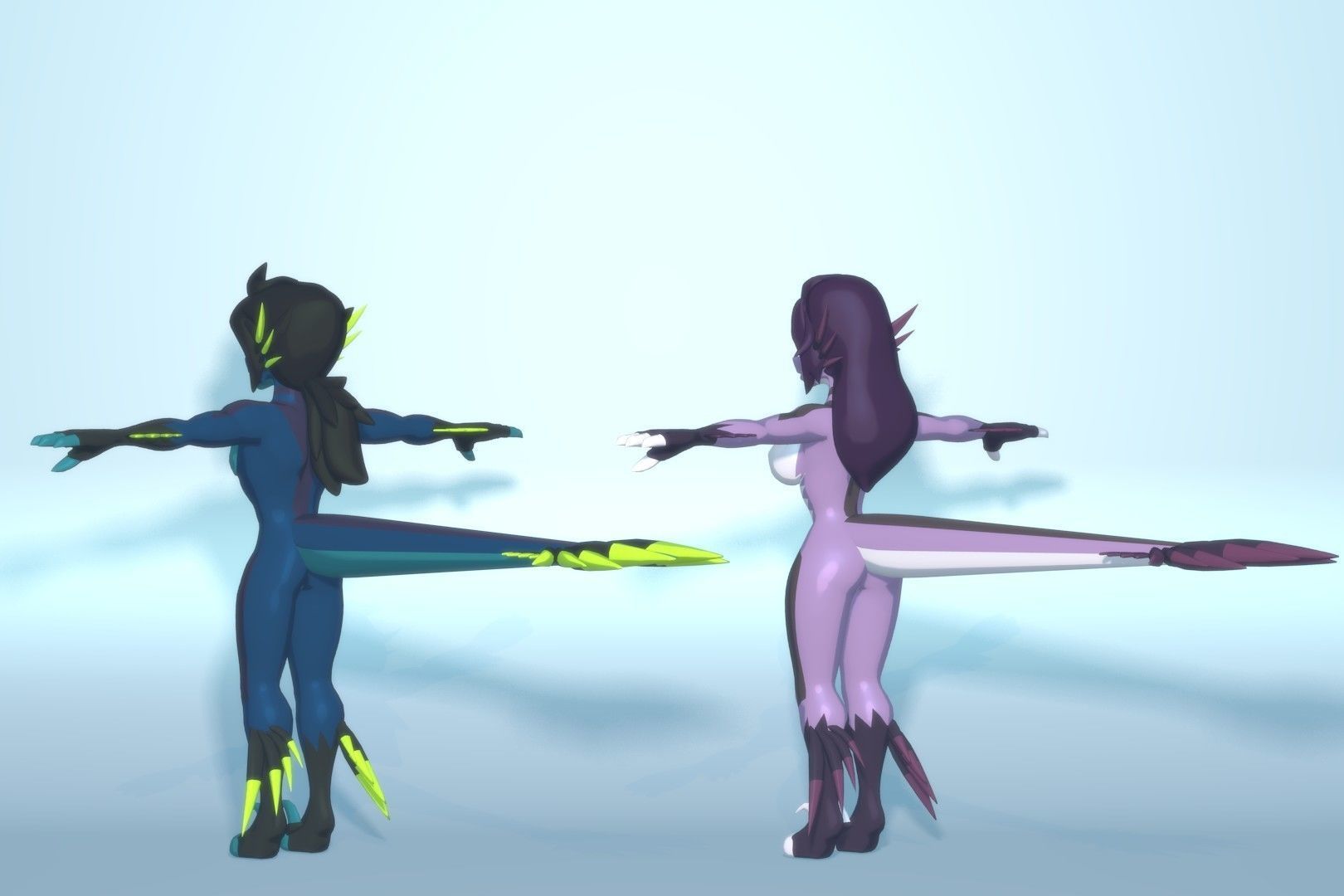 Acheron Raptor Clean Low-poly 3D model_13