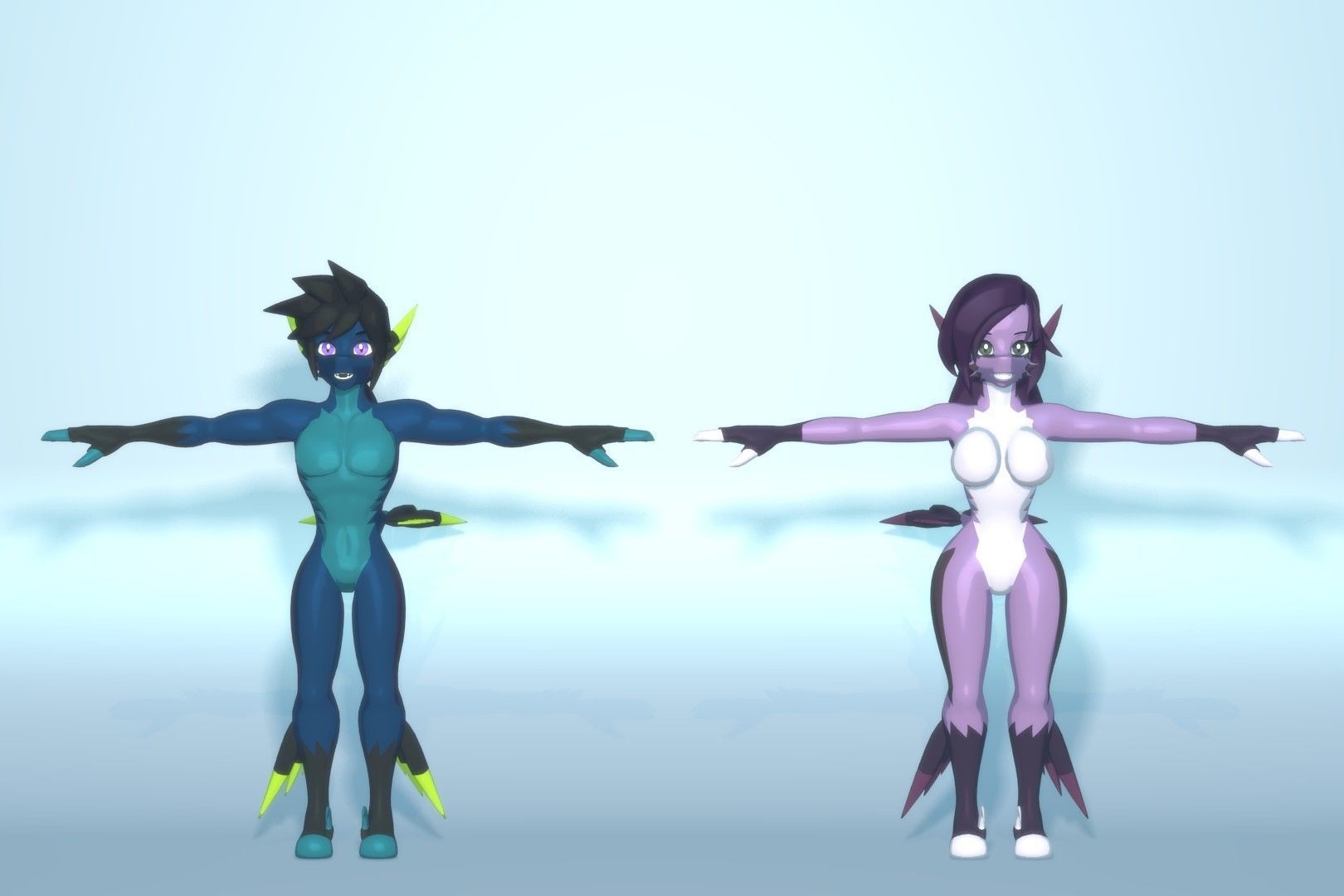 Acheron Raptor Clean Low-poly 3D model_10