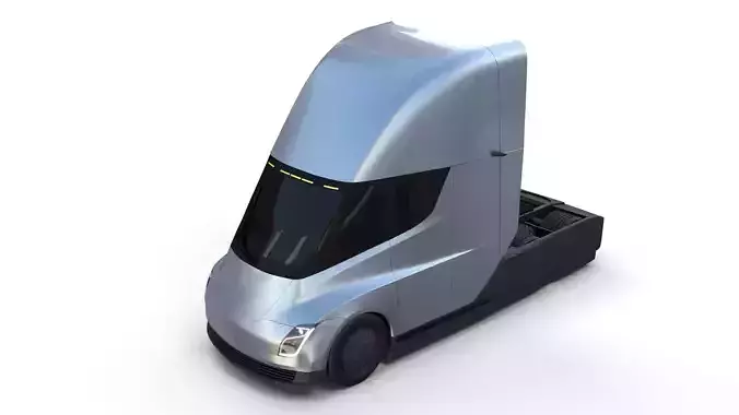 Tesla Truck Silver