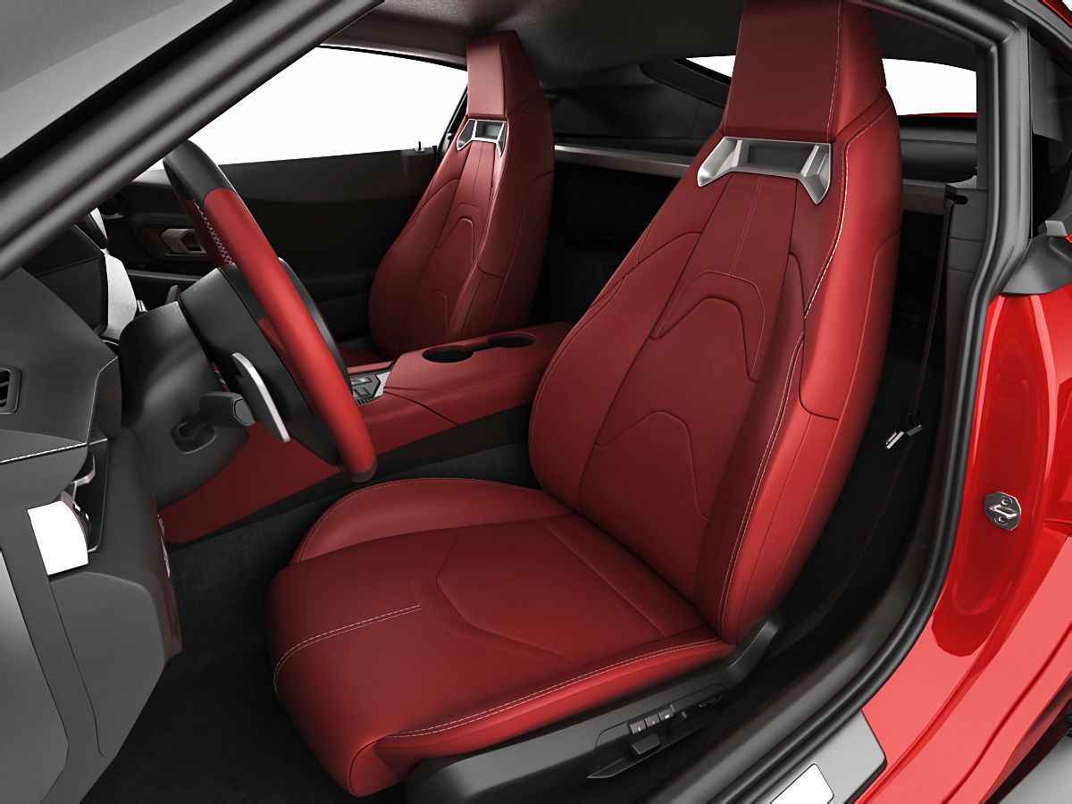 Toyota Supra 2020 with interior 3D model_18