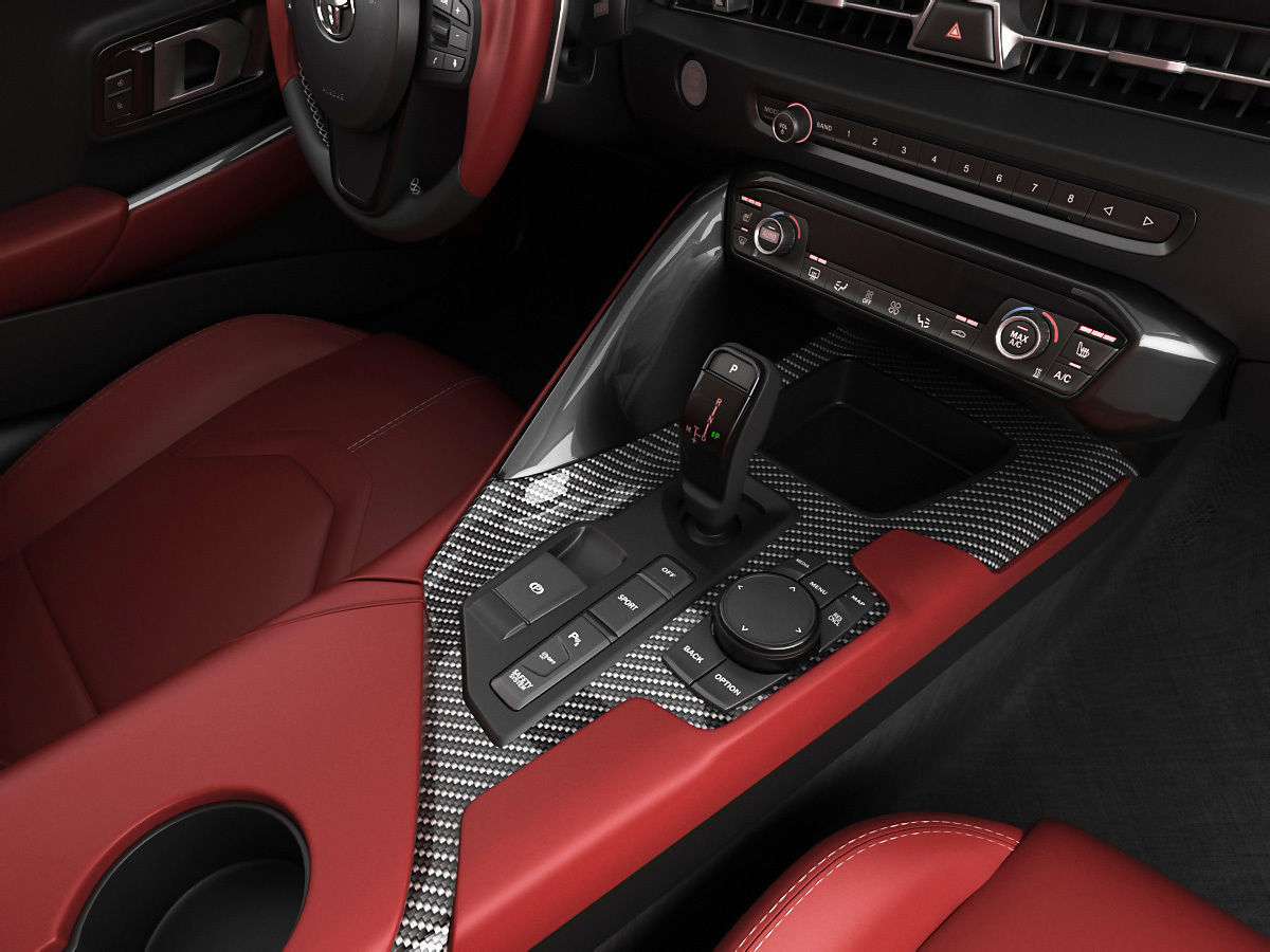 Toyota Supra 2020 with interior 3D model_16