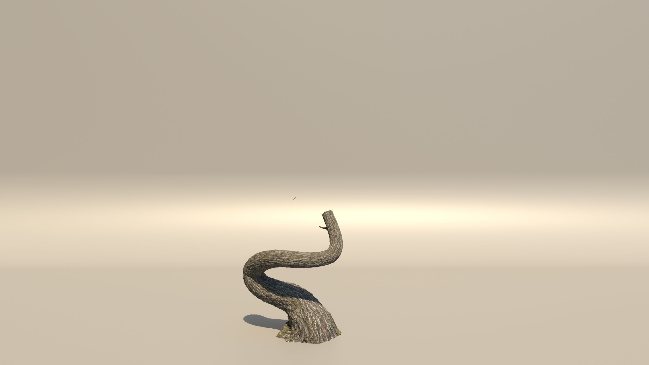 style growth animation Tree 3D model_3