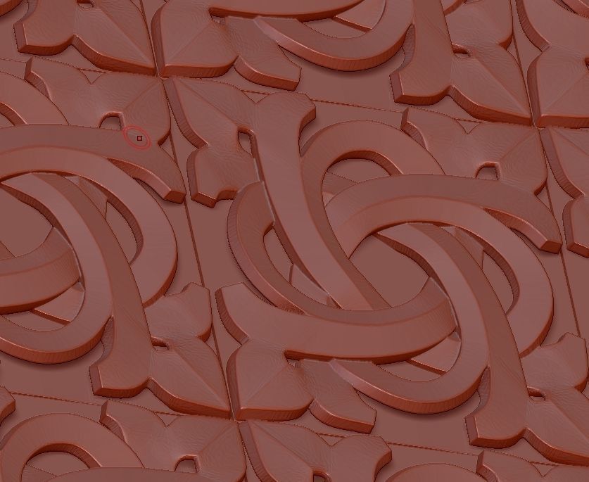 3d STL OBJ models for CNC Carved rosette  gothic  3D print model_4