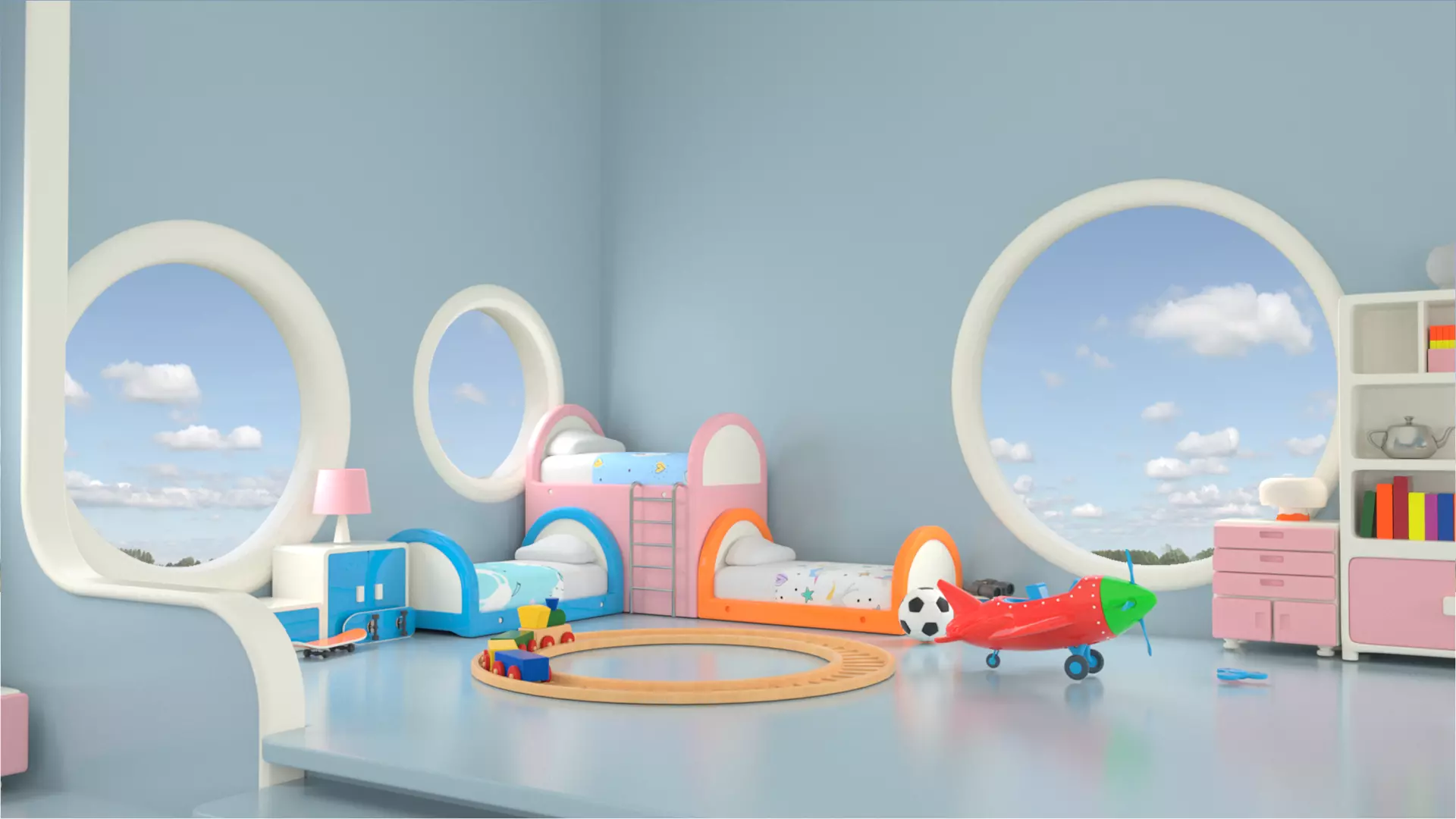 Interior Cartoon 3D model