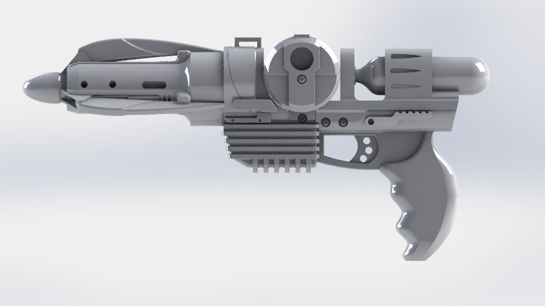 Rorschach Grappling Hook 3D print model_2