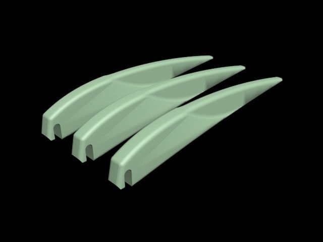 Rorschach Grappling Hook 3D print model_7