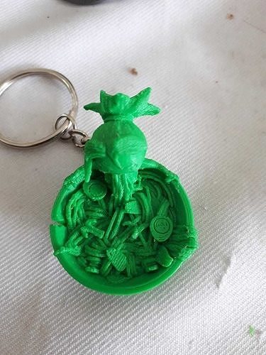Akali Keychain - League of Legends 3D print model