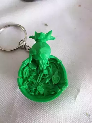 Akali Keychain - League of Legends 3D print model