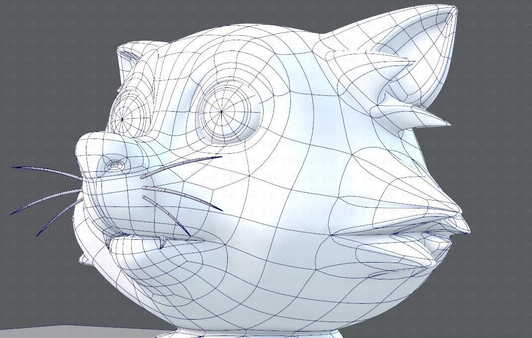 Raccoon V01 Low-poly 3D model_36