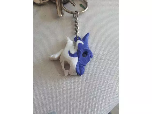 Kindred Mask Keychain - League of Legends 3D print model