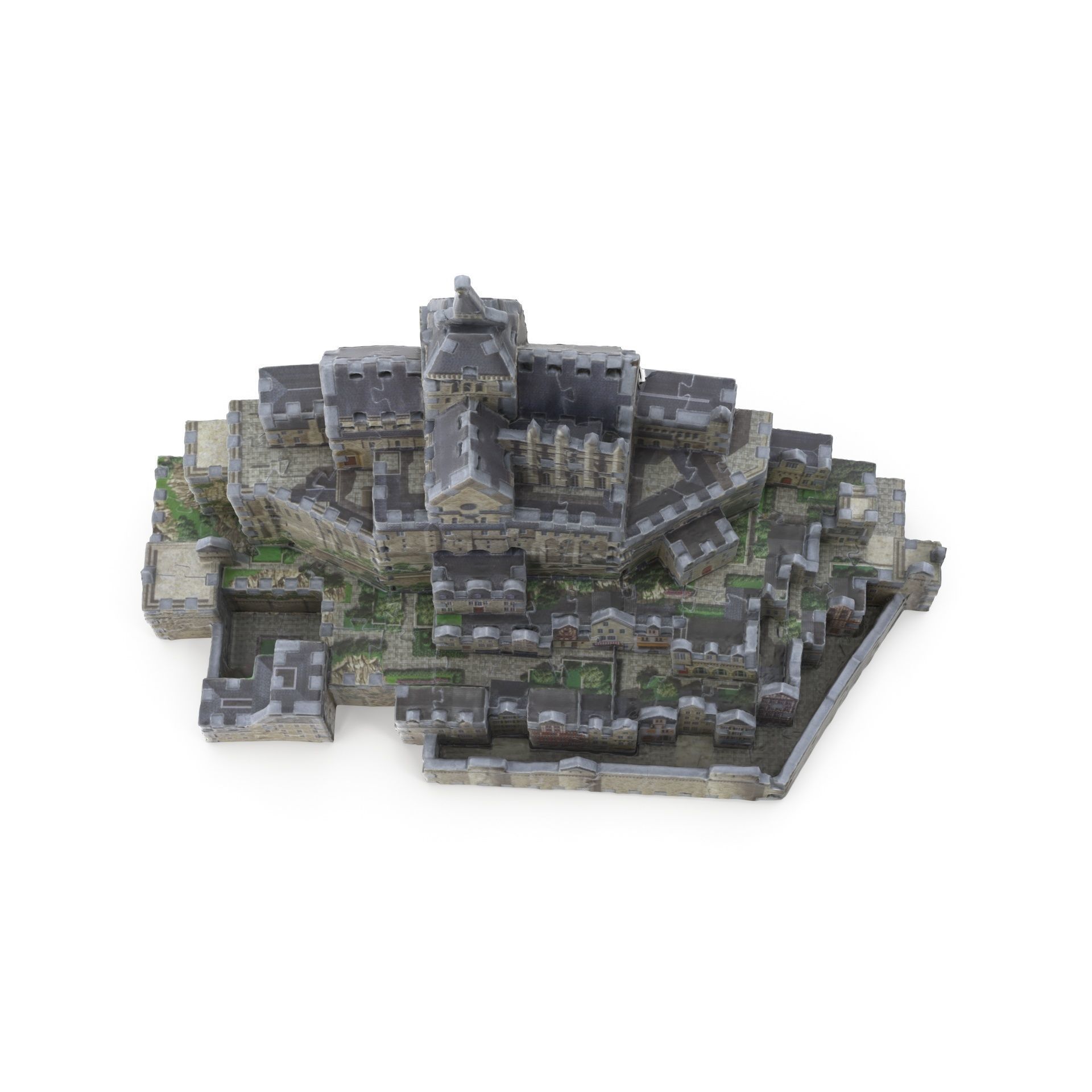 Toy Castle 3D Puzzle - Mont-Saint-Michel 3D model_5