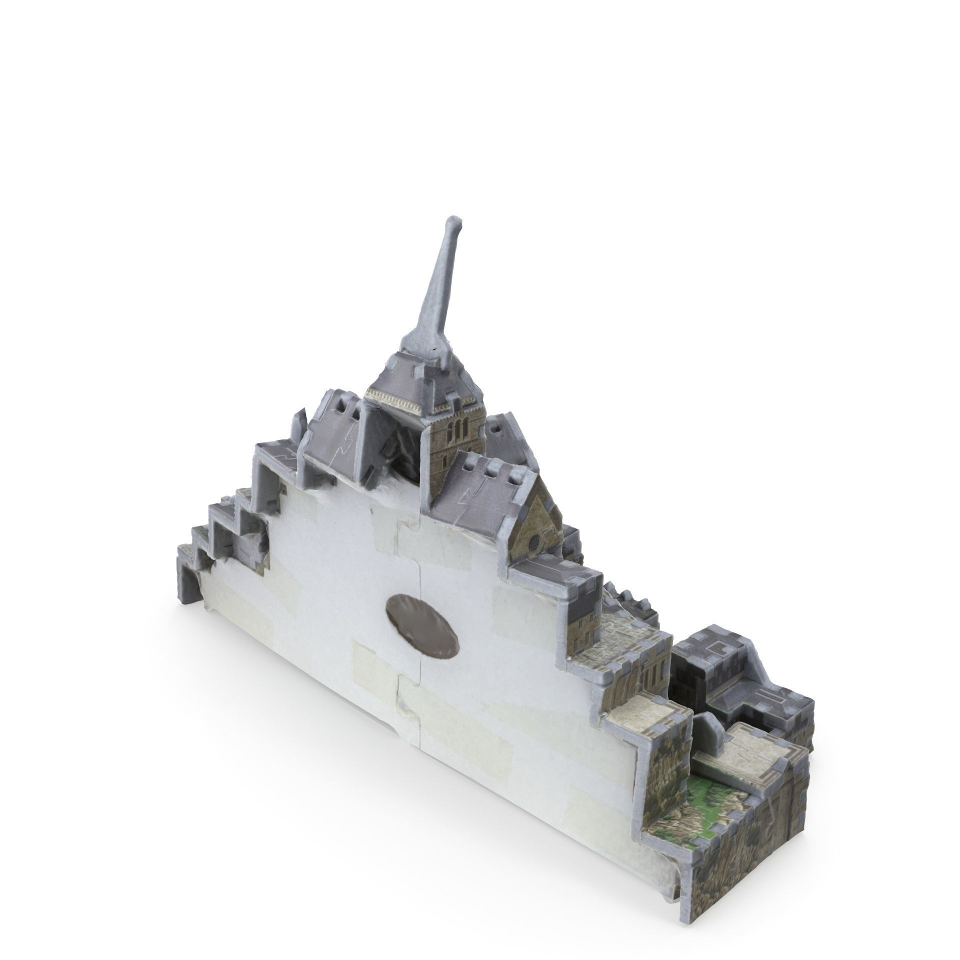 Toy Castle 3D Puzzle - Mont-Saint-Michel 3D model_13