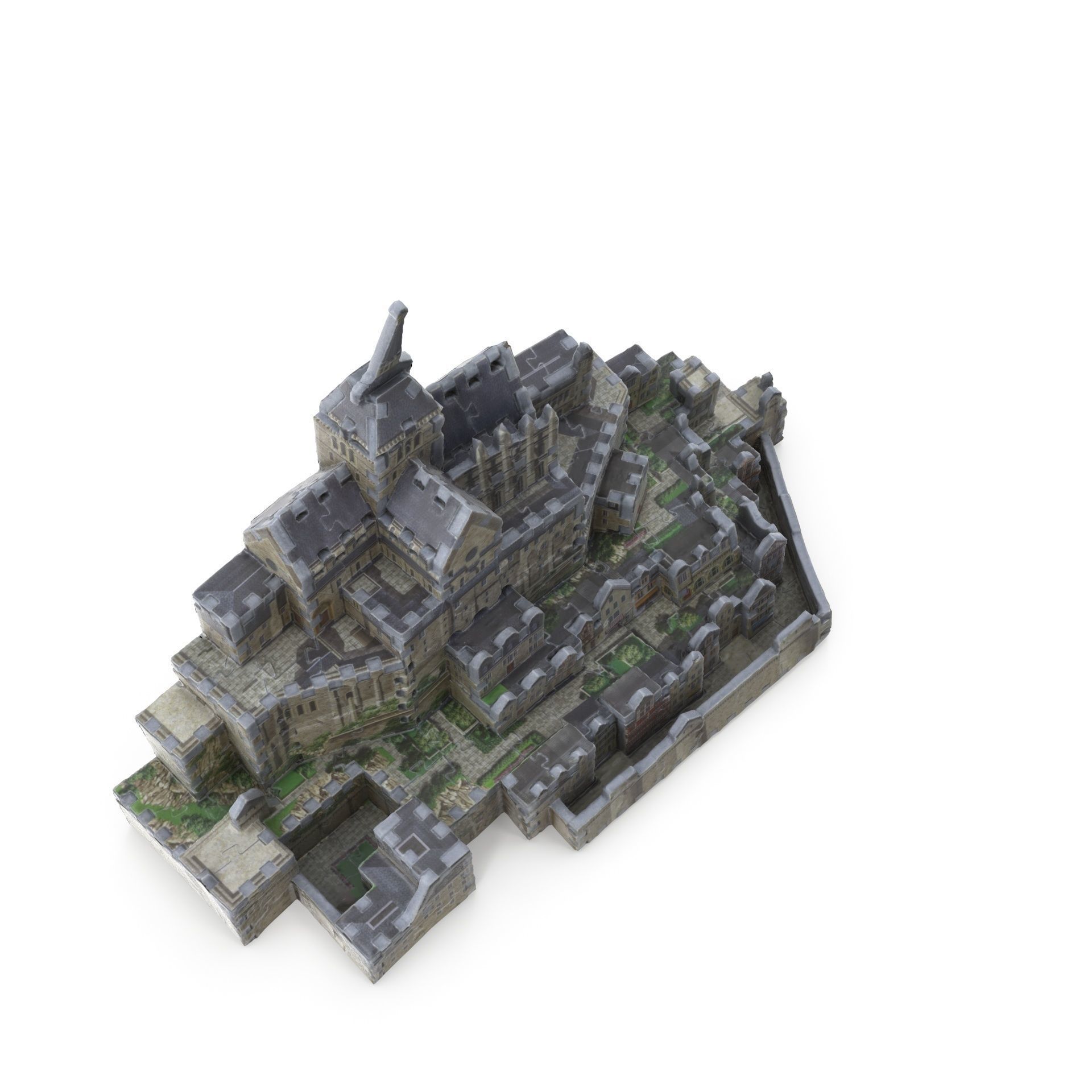 Toy Castle 3D Puzzle - Mont-Saint-Michel 3D model_9
