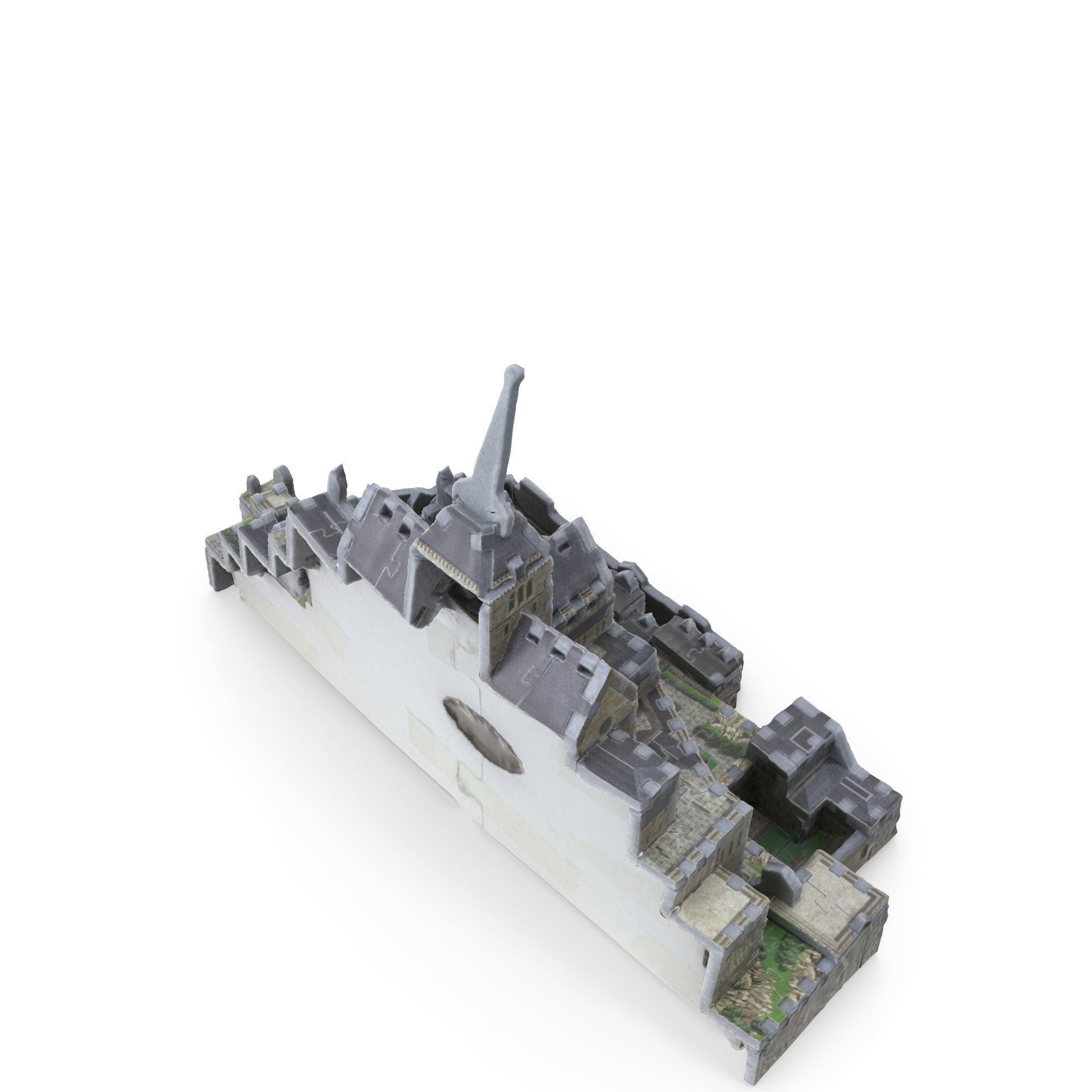 Toy Castle 3D Puzzle - Mont-Saint-Michel 3D model_11