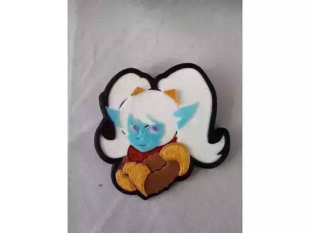 Poppy Door Stopper - League of Legends 3D print model