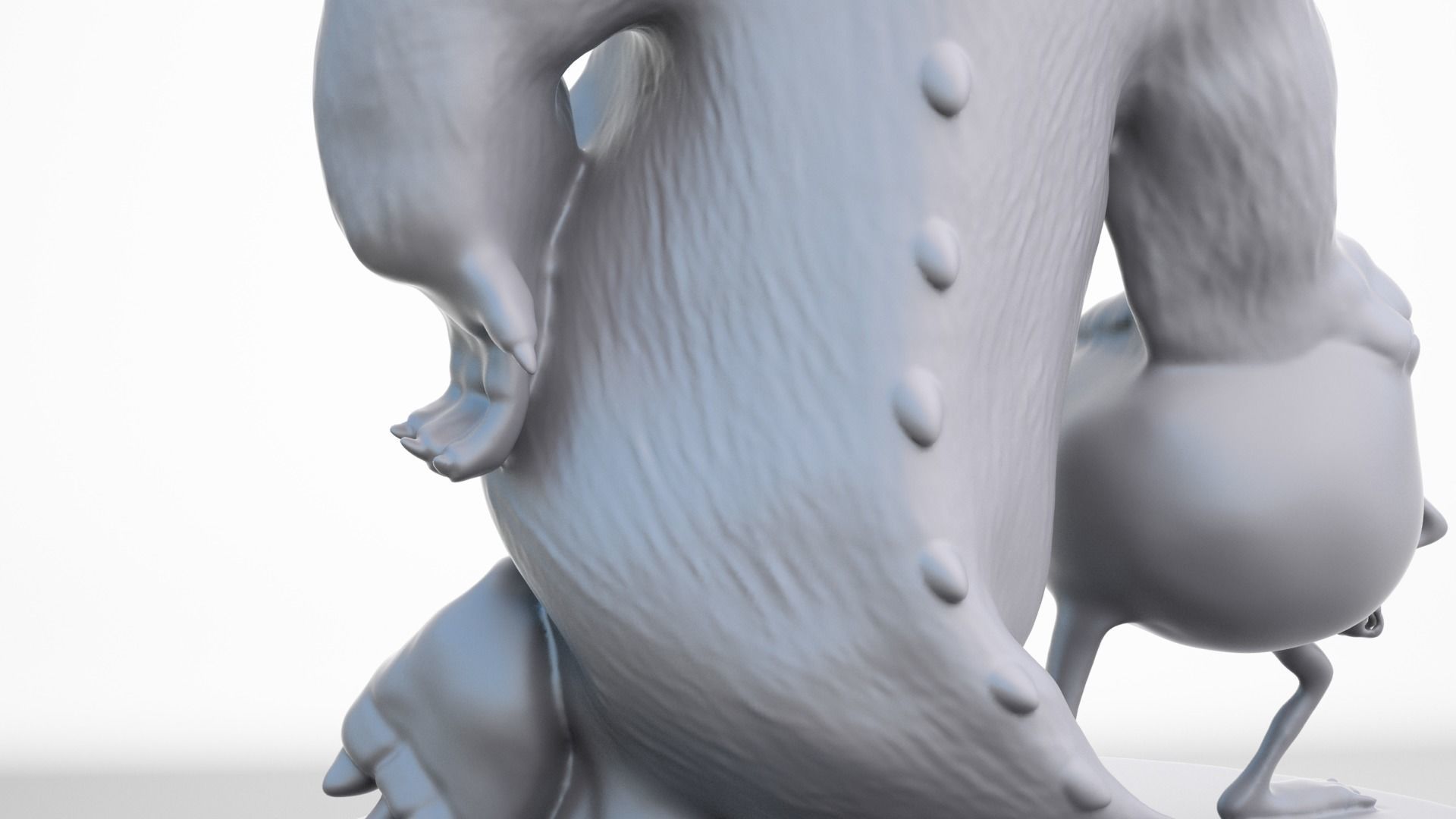 Mike and Sully From Monster inc  printable 3D print model_6