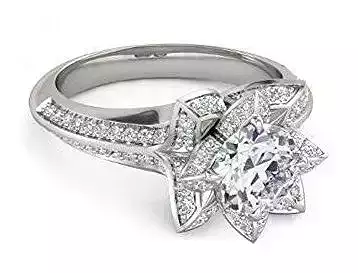 Lotus Anillo flower ring 