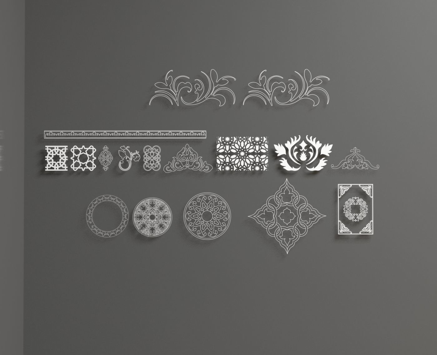 EXTERIOR DECORATION  3D model_3