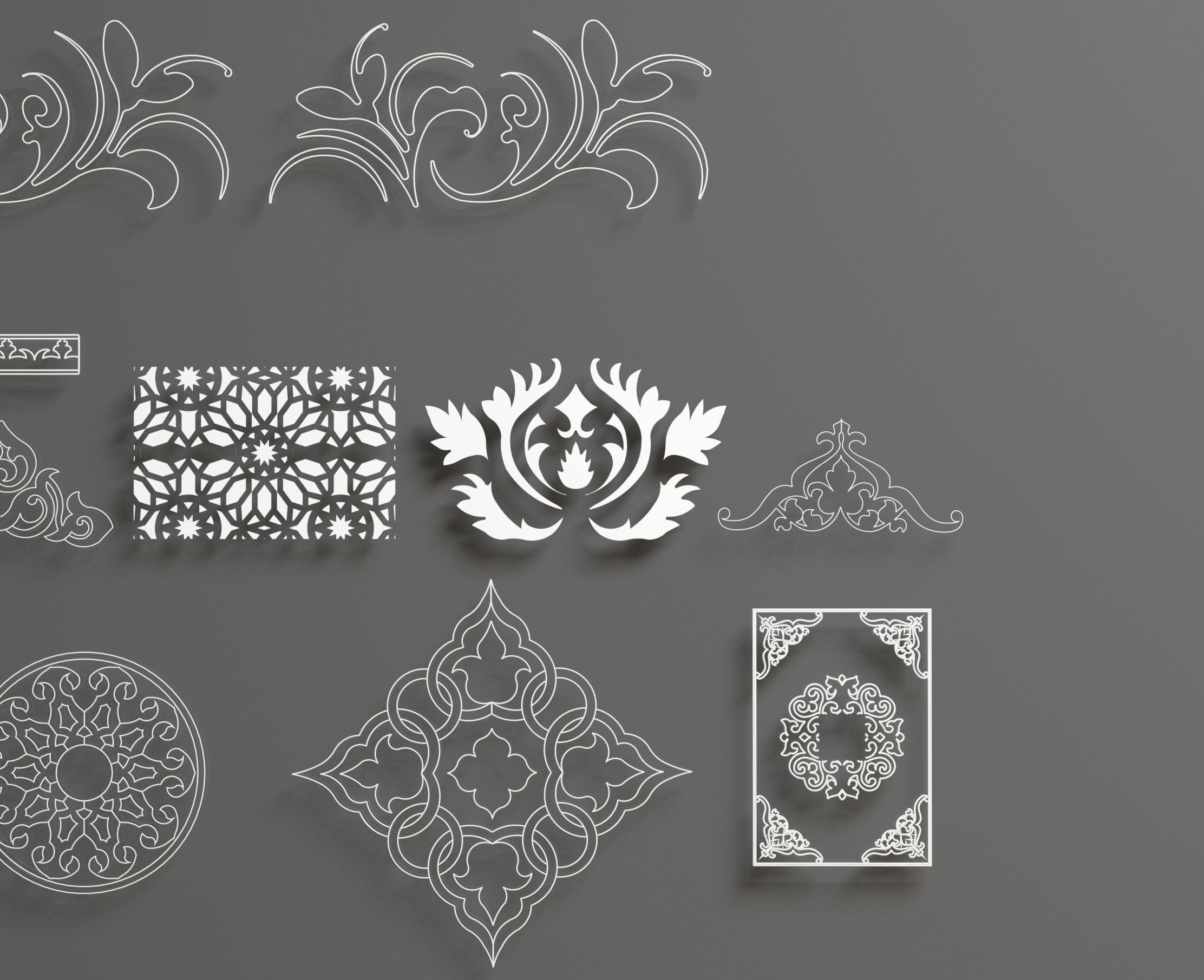 EXTERIOR DECORATION  3D model_4