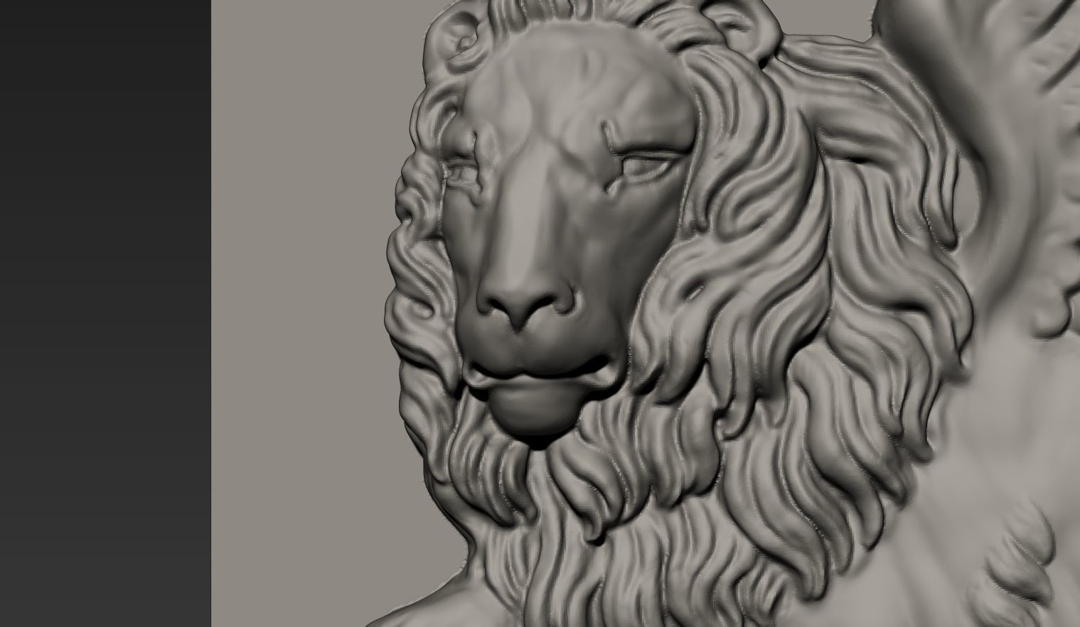 Lion of Saint Mark 3D model_9