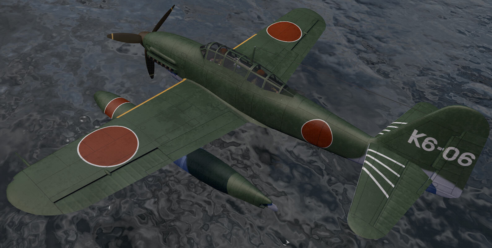 Aichi M6A1 Seiran 3D model_1