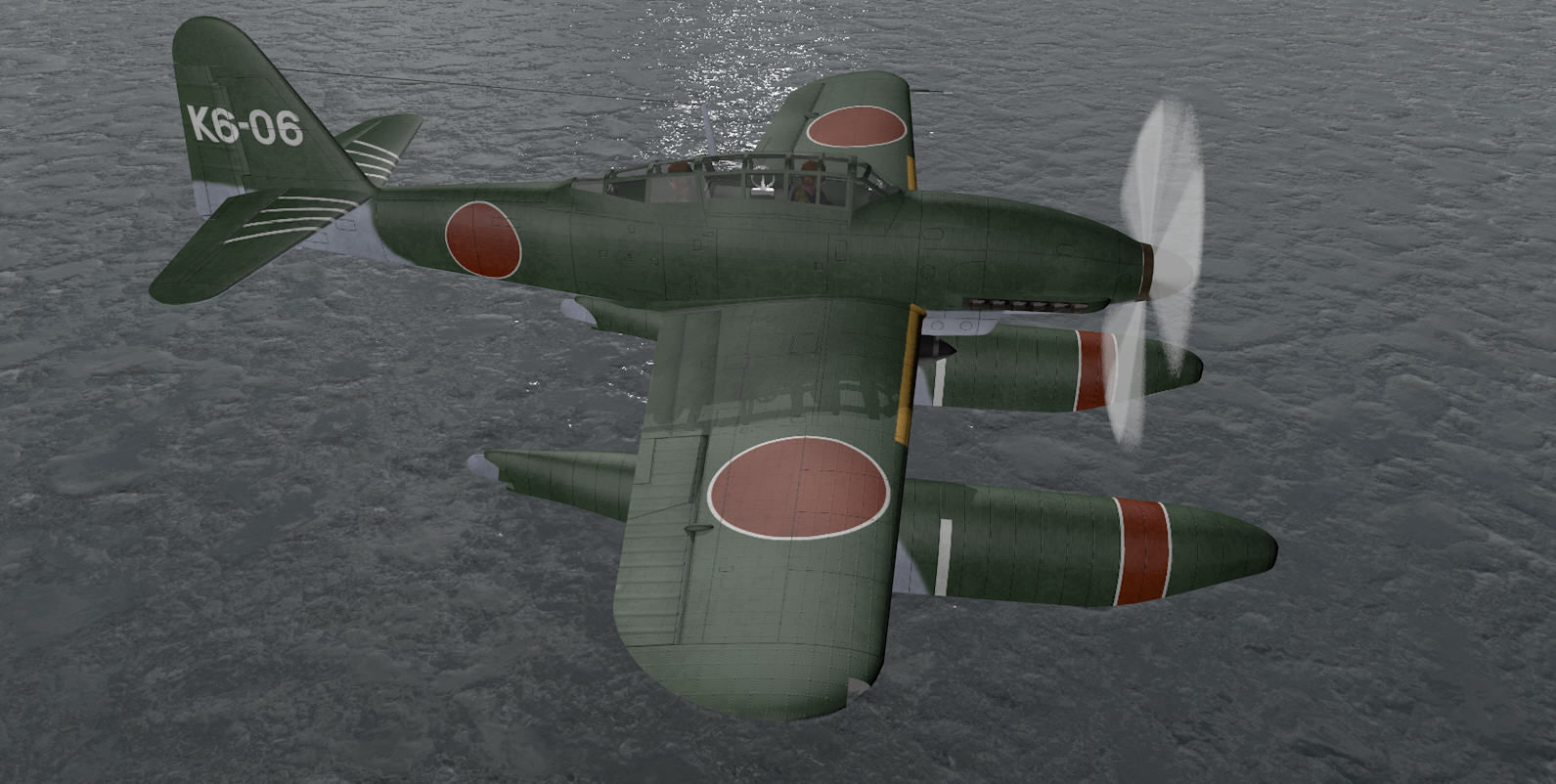 Aichi M6A1 Seiran 3D model_7