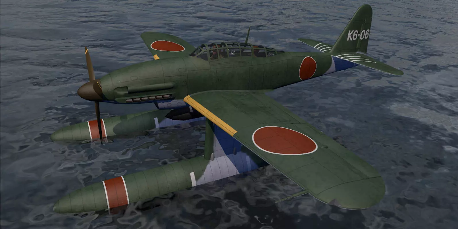 Aichi M6A1 Seiran 3D model_0