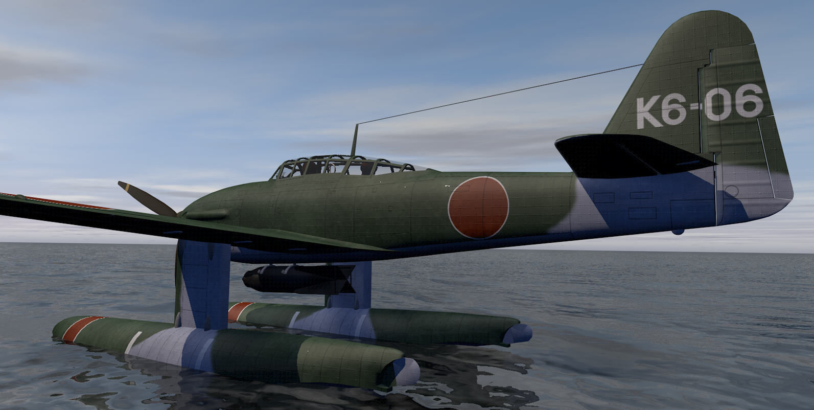 Aichi M6A1 Seiran 3D model_2