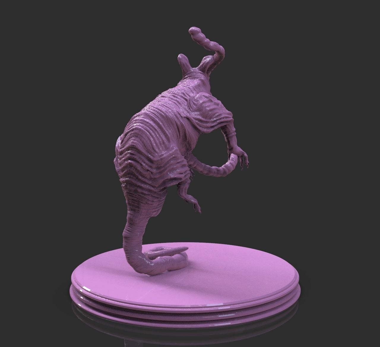 Laboratory Rat Figurine 3D print model_4