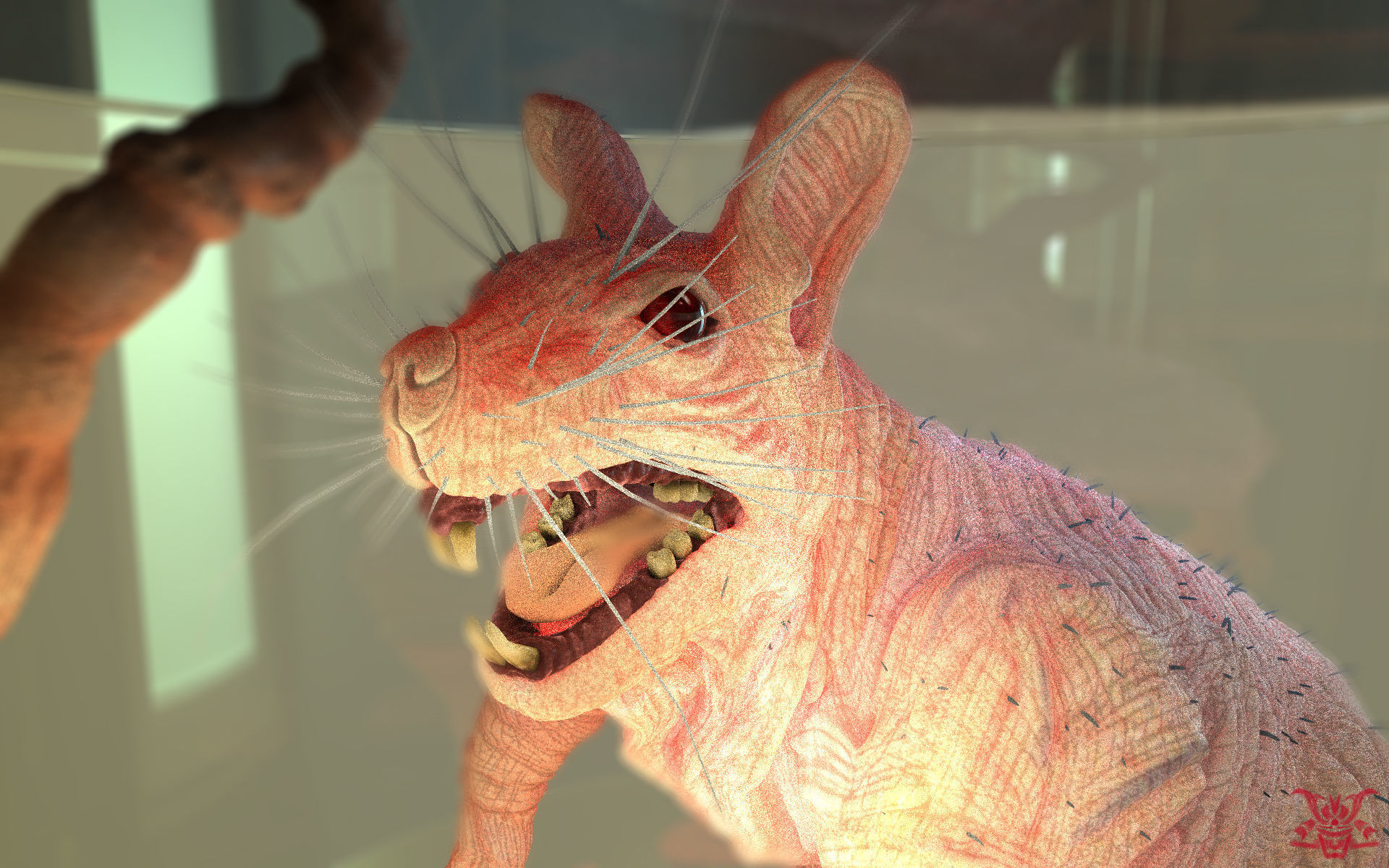 Laboratory Rat Figurine 3D print model_21