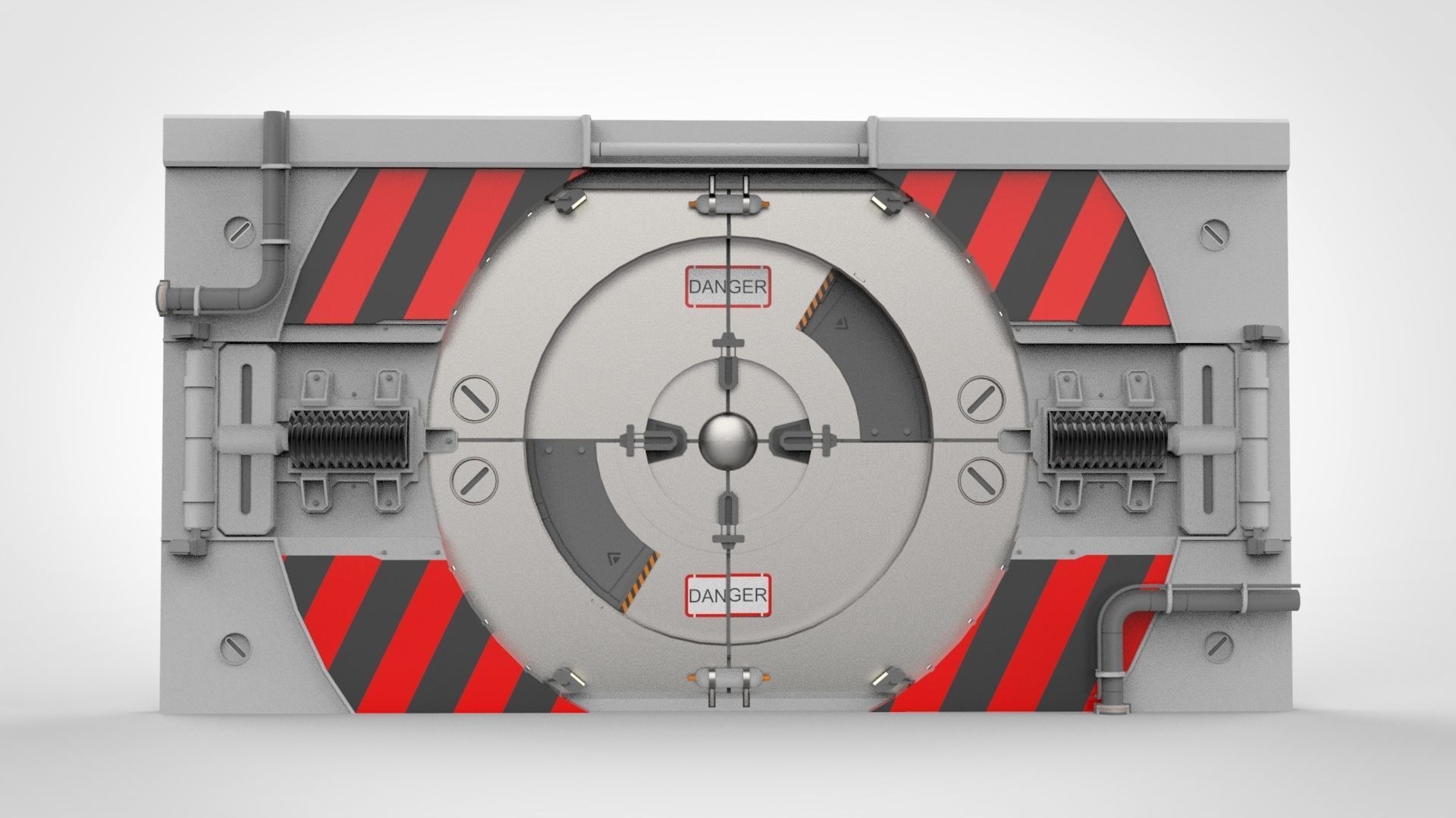 sci fi door 16 3D model_3
