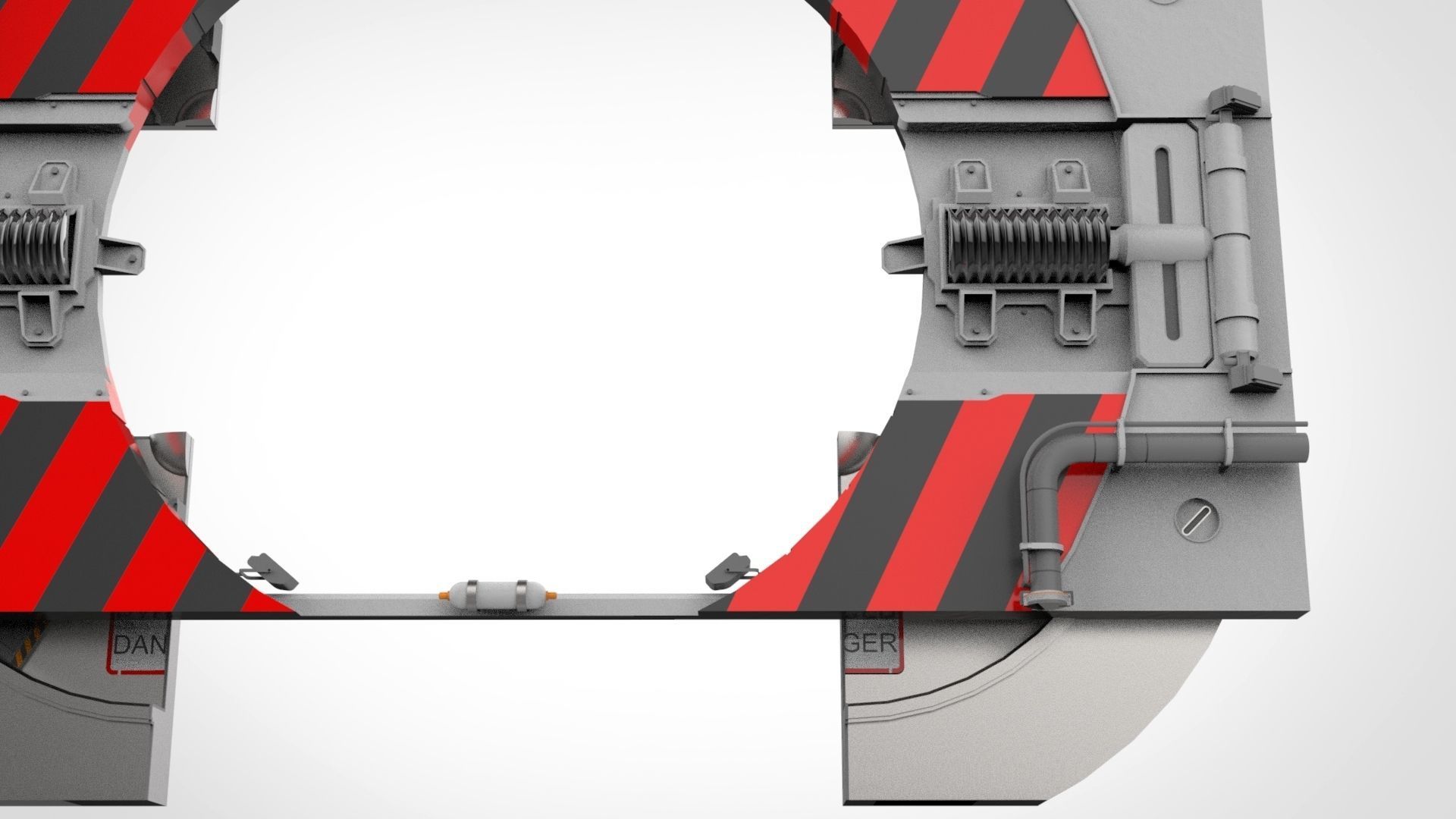 sci fi door 16 3D model_12