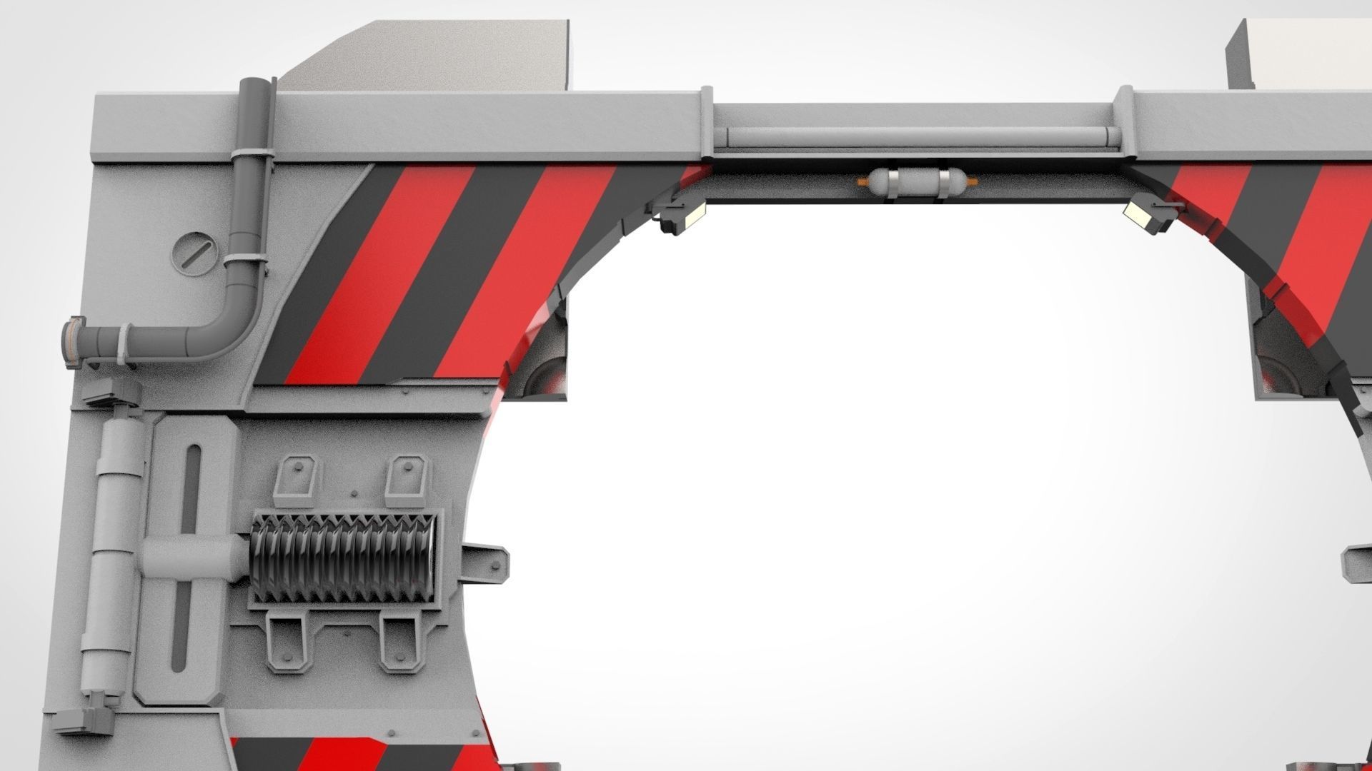 sci fi door 16 3D model_11