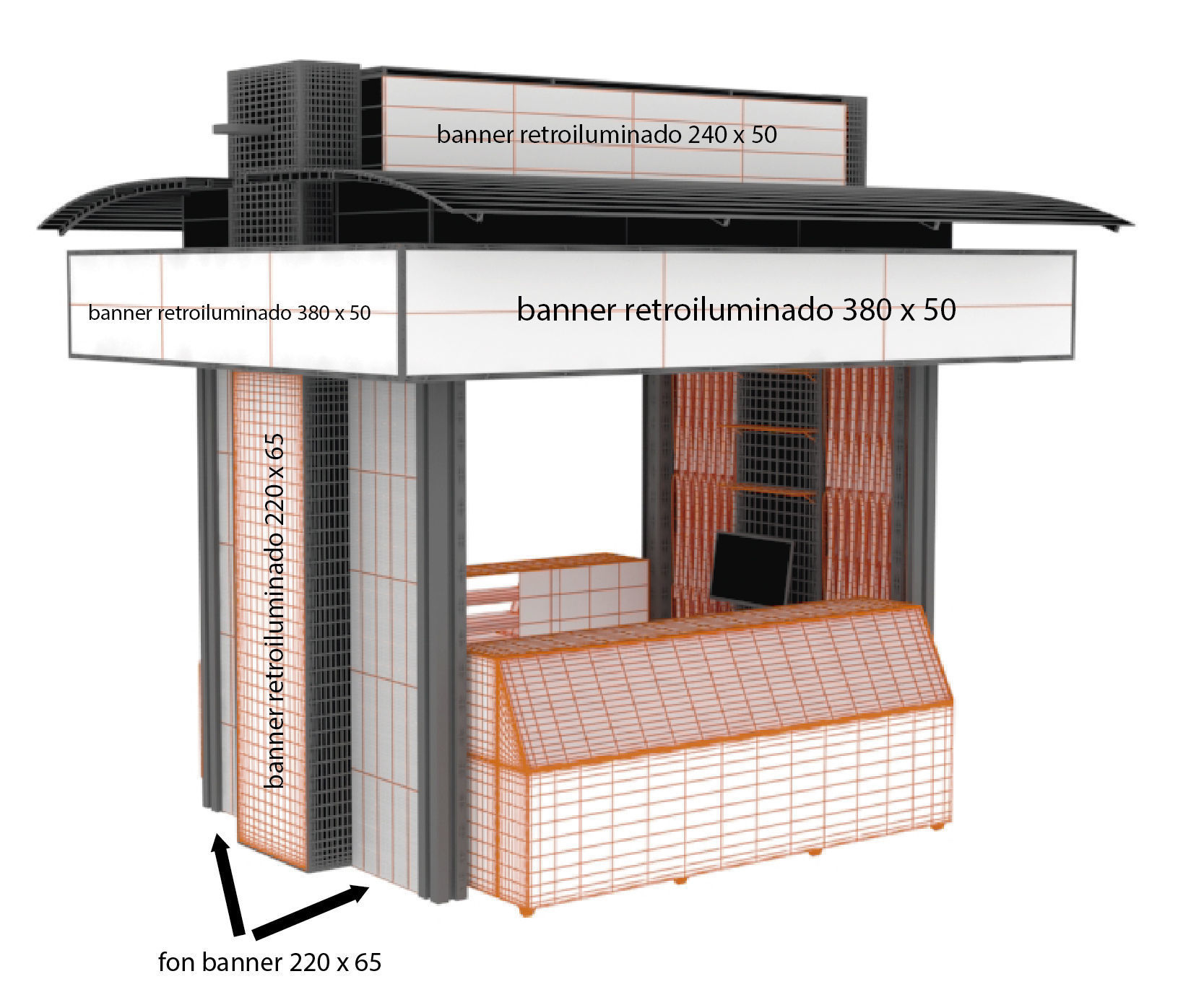 pet accessories store 3D model_12