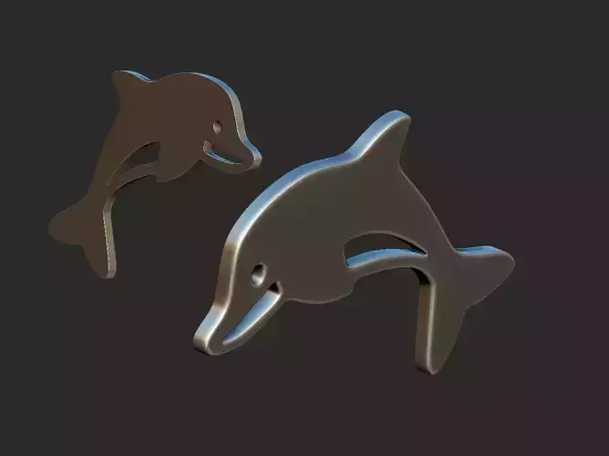 dolphin 3d model dolphins