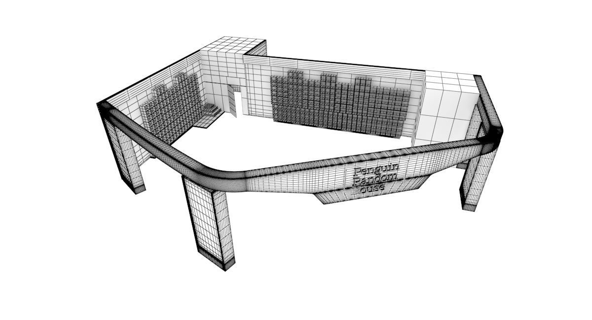 Stand for book publishers 3D model_22