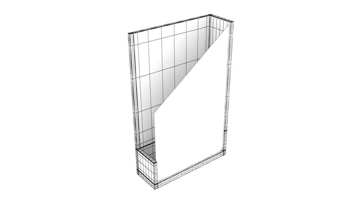 Stand for book publishers 3D model_15