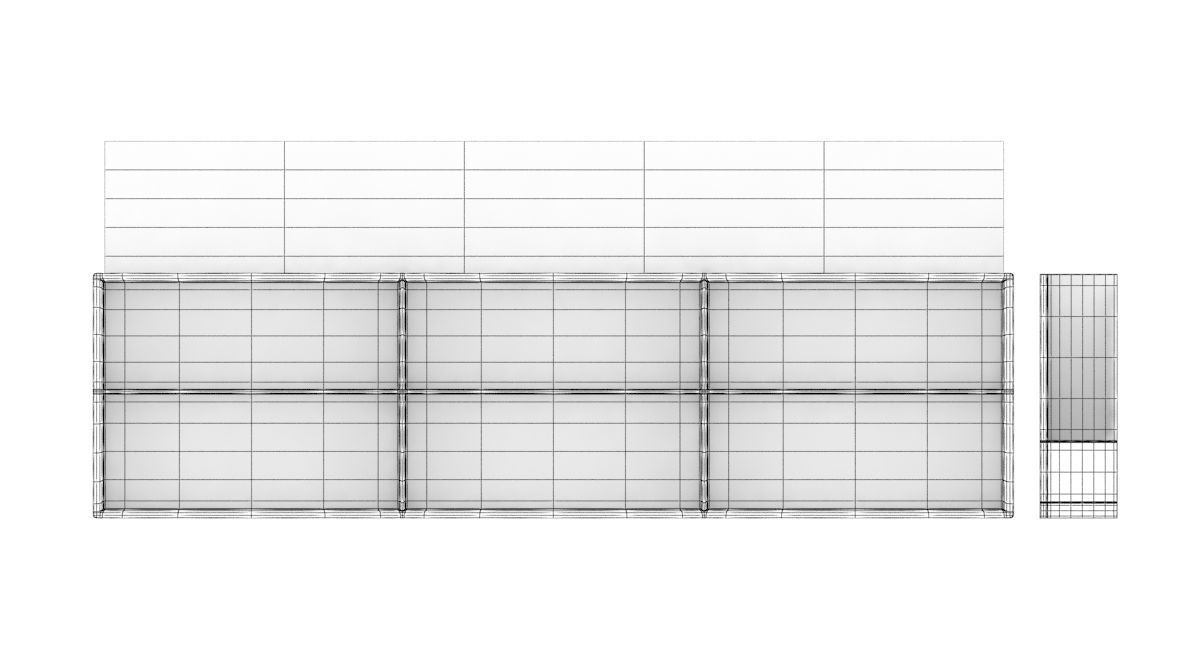 Stand for book publishers 3D model_23