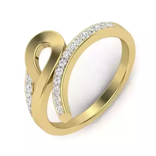 Women ring 3dm detail 3D print model