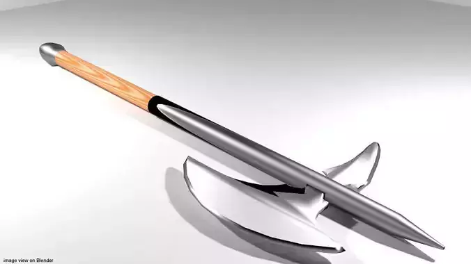 Battle Axe - Two Handed Bearded