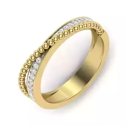 Women ring 3dm detail 3D print model