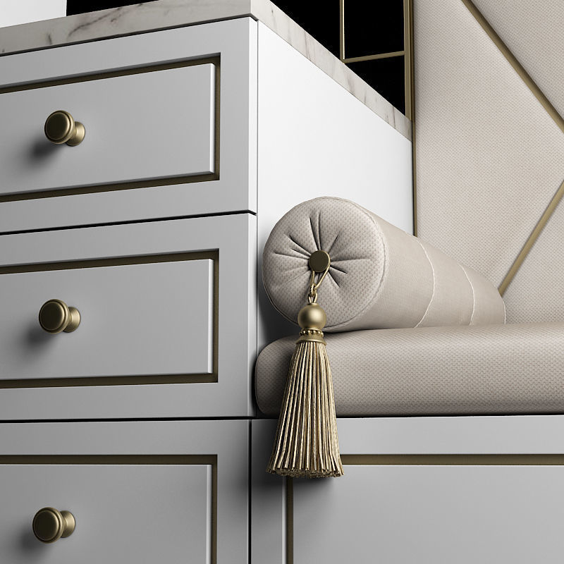 Entryway furniture 45 3D model_2