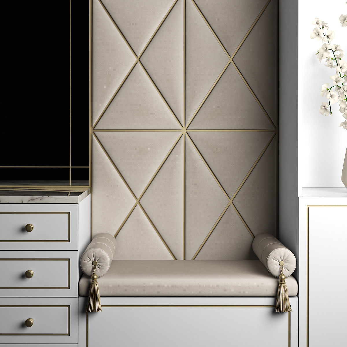 Entryway furniture 45 3D model_3