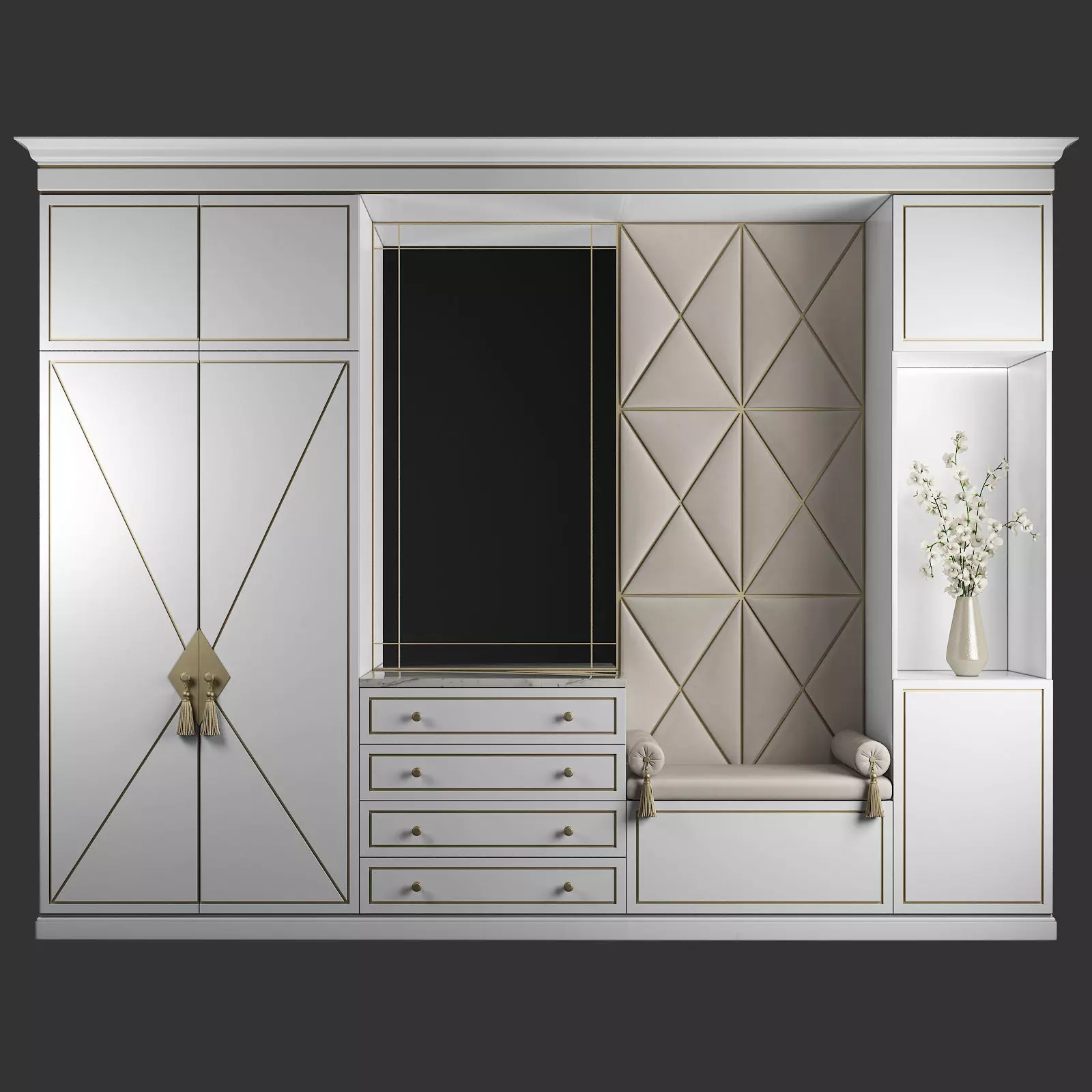 Entryway furniture 45 3D model_0