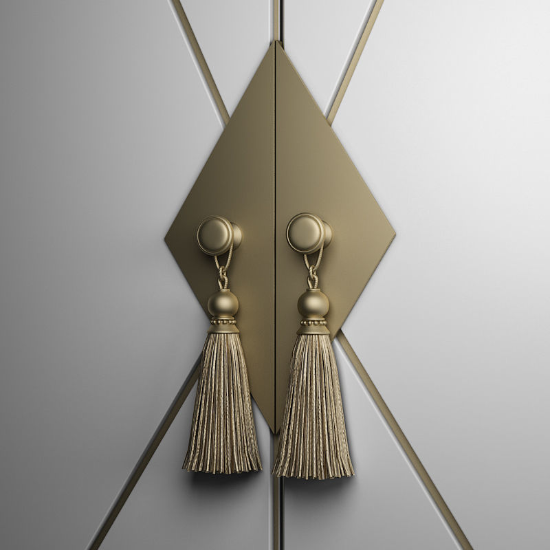 Entryway furniture 45 3D model_5